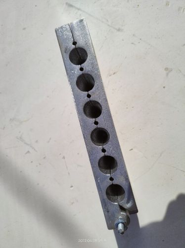 2inch Silver Aluminium Dhoop Stick Mold