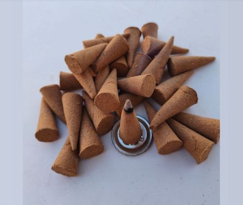 Incense Guggal Dhoop Cones, Packaging Type : Plastic Packets