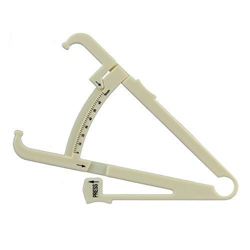 Body Fat Caliper, Color : White