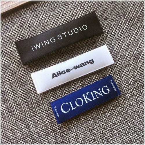 Cotton Printed Garments Label, Packaging Type : Packet