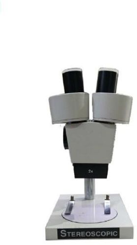 MAYALAB ALUMINIUM STEREO MICROSCOPE, Color : Creamy for Laboratory