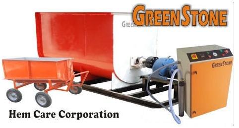 GreenStone Foam Brick Making Machine, Brick Raw Material : Fly Ash