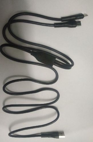 2 In 1 Data Cable, For Charging, Cable Length : 1Mtr, 2Mtr