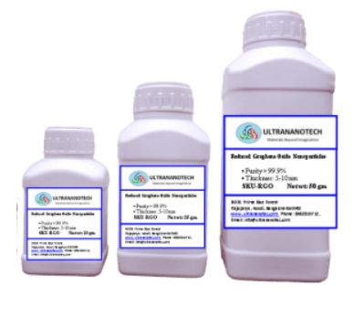 Ultrananotech Reduced Graphene Oxide Nanopowder, Purity : 99.9%