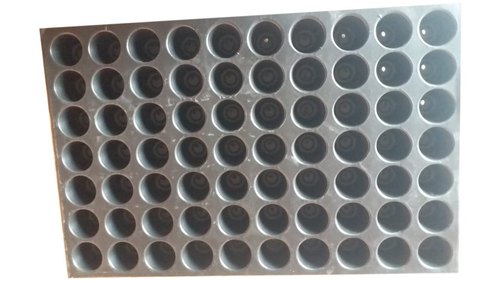 HIPS Seedling Tray, Color : Black