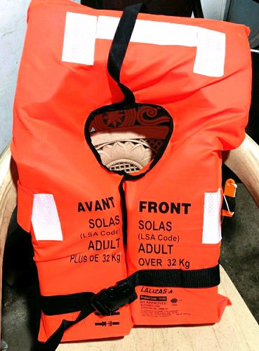 Marine Printed Polyethylene Foam Life Jacket, Size : Free Size