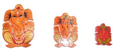 Wooden Ganesh Statue, Size : Small Medium