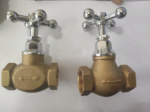 630 Gm Brass Flush Cock, For Bathroom, Color : Golden