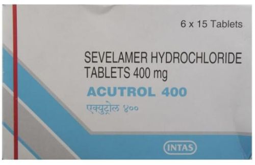 Acutrol 400 Sevelamer Tablet, Purity : 100%