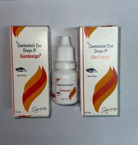 Plastic Gentasign (Gentamicin) Eye Drop, Purity : 100%