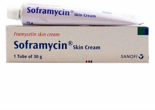 Soframycin 1% Skin Cream (Framycetin), Packaging Size : 30gm