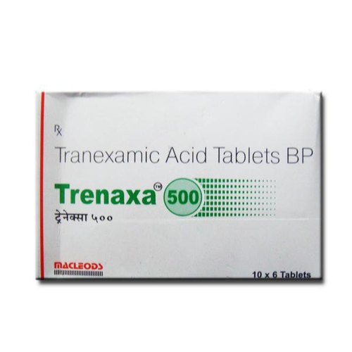 Trenaxa Tranexamic Acid (500mg) Tablet, Purity : 100%