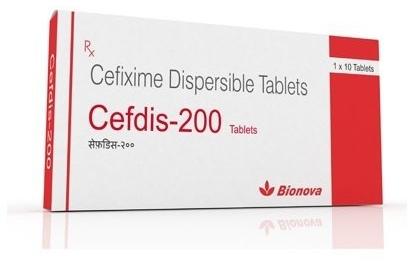 Cefixime Trihydrate Tablet, Packaging Type : Strip