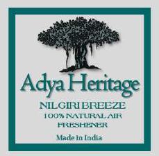 Adya Heritage Gel Nilgiri Breeze Air Freshener, For Office, Room