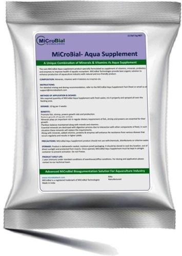 Microbial Aqua Supplement For Minerals and Vitamins