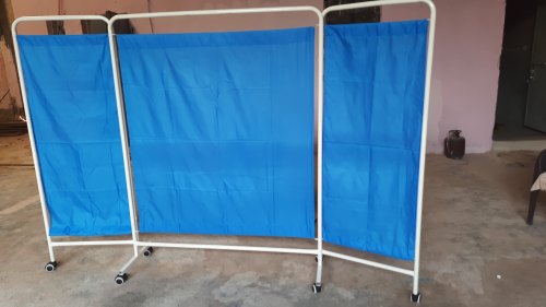 Mild Steel Bedside Folding Screen, For Hospital, Size : Standard