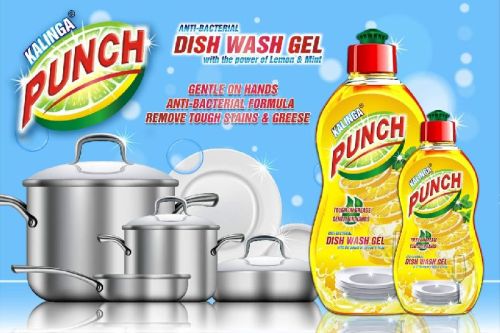Kalinga's Punch Liquid DISH WASH GEL, Certification : ISO Certified