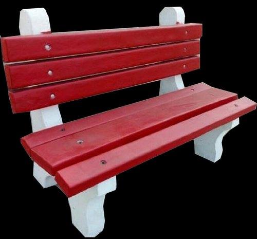 RCC Garden Bench, Color : Red White