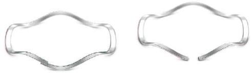 Overlap and Gap Type Bearing Preload Multiwave Springs