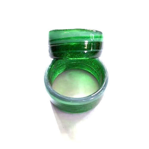 Round Acrylic Napkin Rings, Color : Green