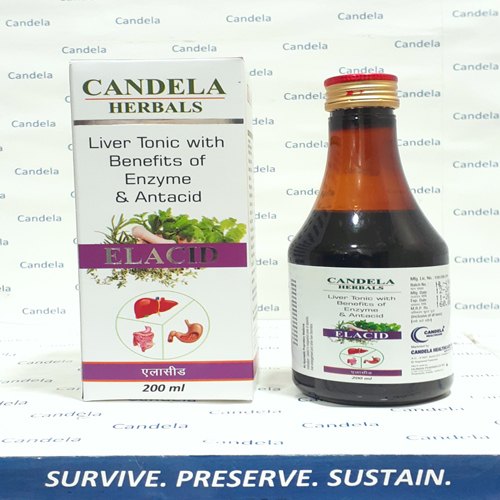 Elacid Liver Tonic, Packaging Size : 200ml