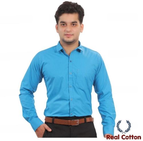 RC POPLIN TEABLUE TWILL MEN'S SHIRT, Size : XL, XXL