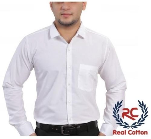 Real Cotton Twill 17000 Poplin Men's Shirt Vintage Style