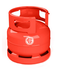 Steel 4.5Kg LPG Cylinder, Working Pressure : 18 Bar