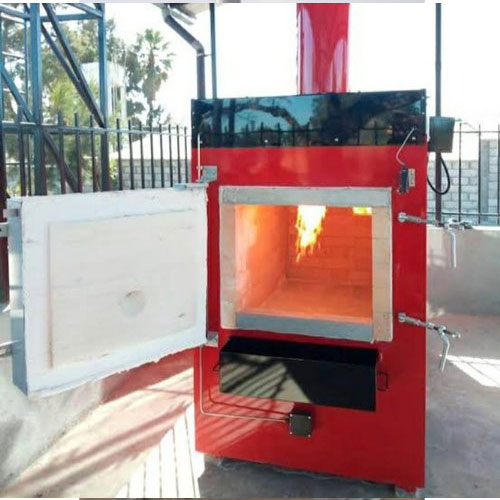 Green Solution Mild Steel Solid 2500kg Waste Incinerator