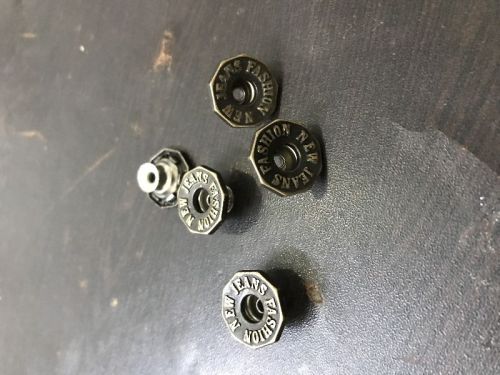 Antique Braas Metal Jeans Buttons, For Garments Use, Size : 20mm