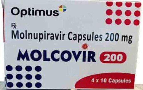 Molnupiravir Capsules, Packaging Type : Box