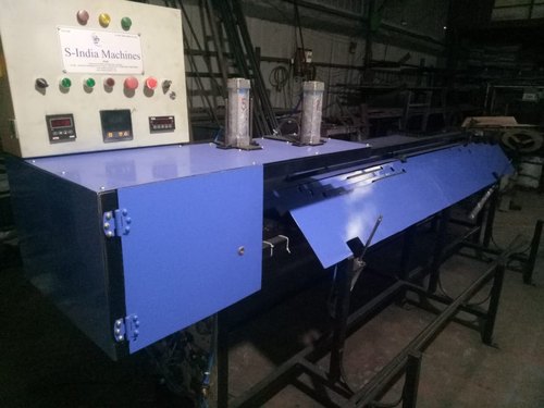 Electric Conduit Pipe Socketing Machine, Packaging Type : Blue