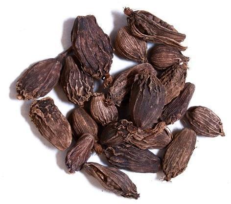 Bold Black Cardamom, Style : Dried