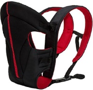 CK1798 Kangaroo Baby Carrier, Color : Black, Red