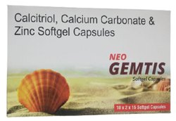 Calcitriol, Calcium Carbonate & Zinc Softgel Capsules