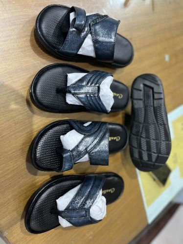 Mens Leather Slippers