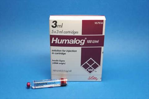 Humalog 100 IU 3 Ml 5 Cart