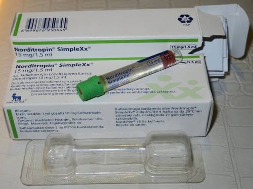 NORDITROPIN SIMPLEX 45 IU 15 Mg UK