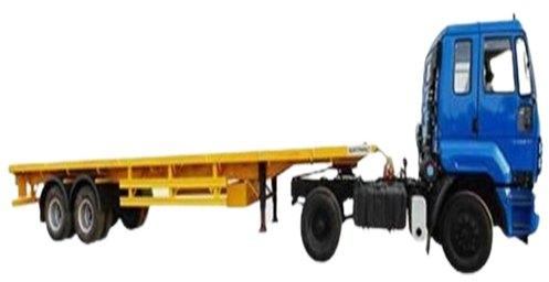 Mild Steel Flatbed Trailers, Capacity : 35 Ton