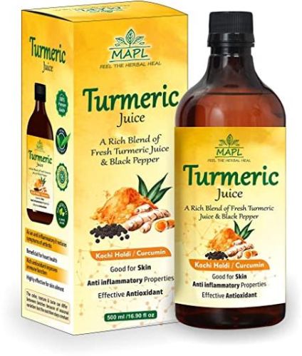 Glass Cold Press Turmeric Juice, Certification : FSSAI Certified, AYUSH CERTIFIED