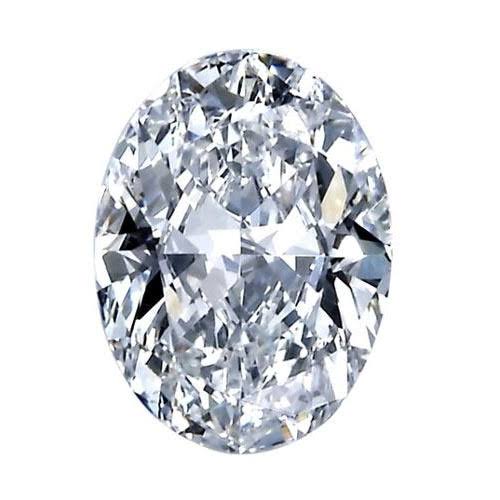 Certified Oval Shape Real Diamond