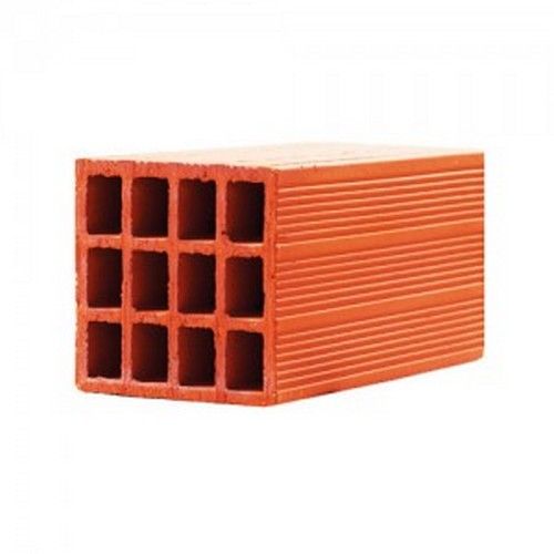 Rectangular Clay Hollow Brick, For Construction, Form : Solid