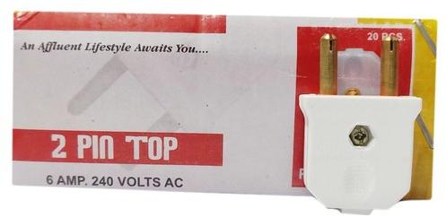 PVC 2 Pin Creta Plugs, Feature : Corrosion Proof, Easy To Fit, Durable