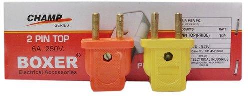 PVC 2 Pin Sumo Plugs, For Electrical Fittings, Size : 2inch, 3inch, 4inch