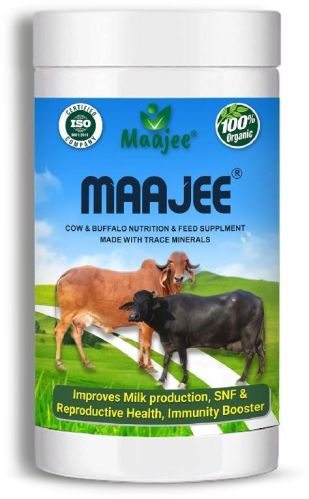 MAAJEE Cattle Feed Nutrition Supplement Minerals Mixture Improves Healthy Skin Radiant Coat Milk Yie