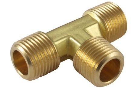 Brass Tee, For Plumbing Pipe