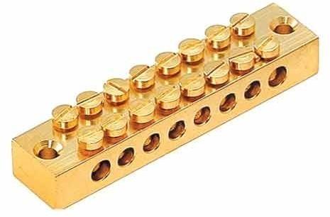 Female Brass Terminal Block, For Electronic Connectors, Feature : Sturdy Construction, Superior Finish