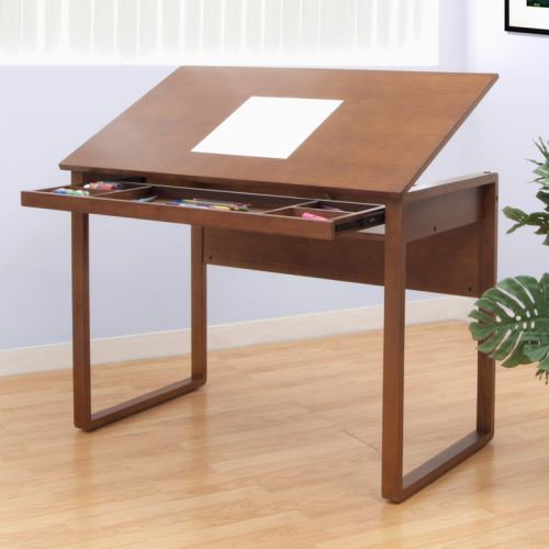 Plain Wooden Drawing Desk, Shape : Custom