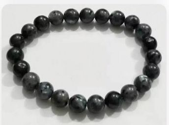 8.9 Gm Black Labradorite Bracelet, Size : 7 To 8.5 Inch.