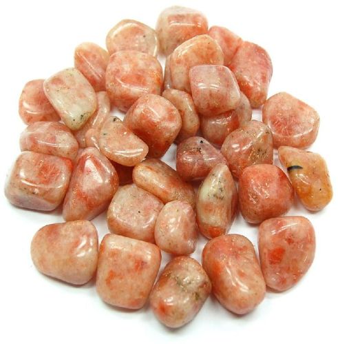 Polished Brownish Sun Tumbled Stone, Size : 10-20mm